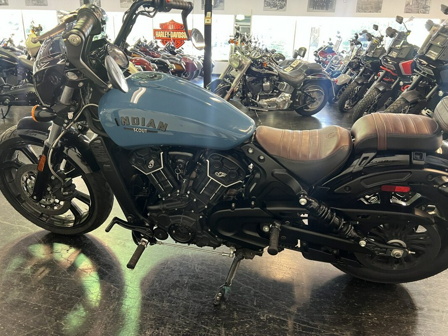 2022 Indian Motorcycle Scout Rogue Storm Blue