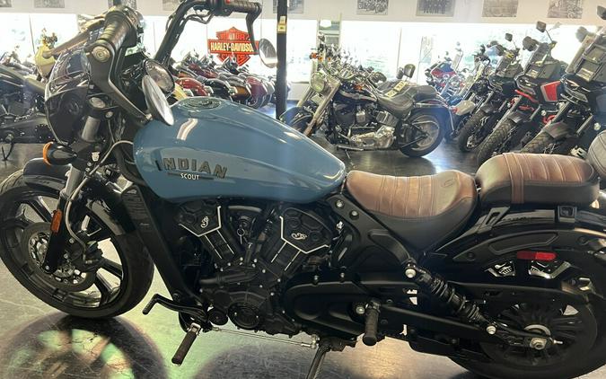 2022 Indian Motorcycle Scout Rogue Storm Blue