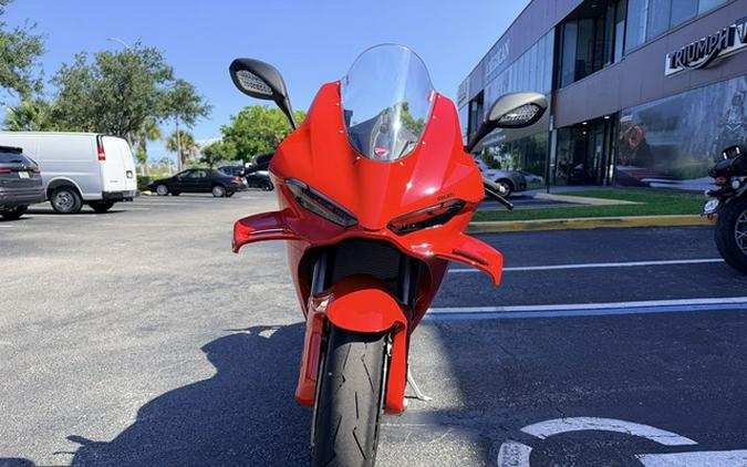 2025 Ducati Panigale V4 Ducati Red