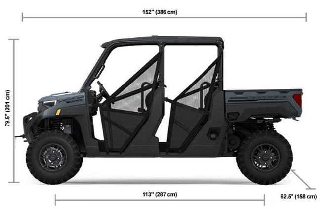 2026 Polaris RANGER CREW XP 1000 PREMIUM STEALTH GRAY