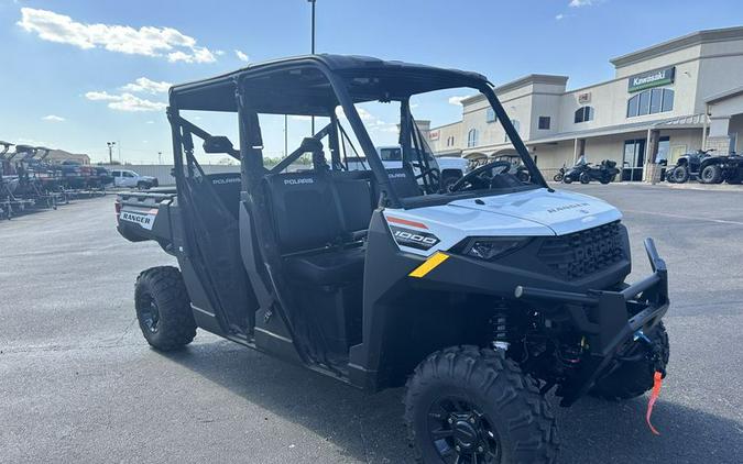 New 2025 POLARIS RANGER CREW 1000 PREMIUM WHITE LIGHTNING