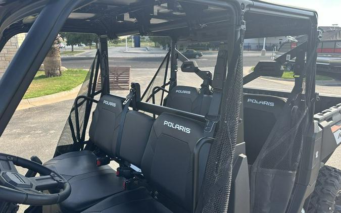 New 2025 POLARIS RANGER CREW 1000 PREMIUM WHITE LIGHTNING