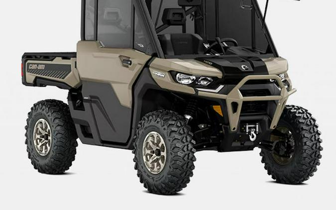 2025 Can-Am® Defender Limited HD10 Desert Tan & Stealth Black