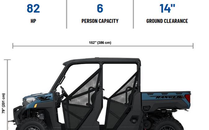 2026 Polaris RANGER CREW XP 1000 PREMIUM SUNSET RED