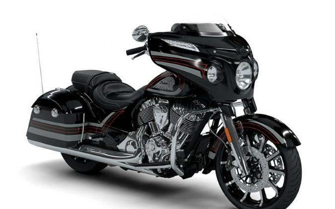 2018 Indian Motorcycle® Chieftain® Limited ABS Thunder Black Pearl with Graphics
