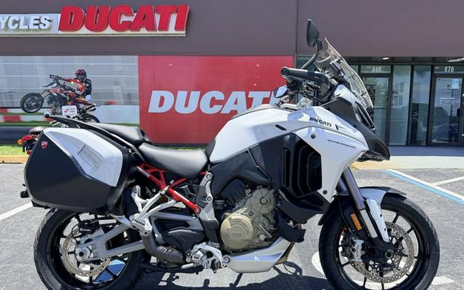 2023 Ducati Multistrada V4S Iceberg White - Alloy Wheels