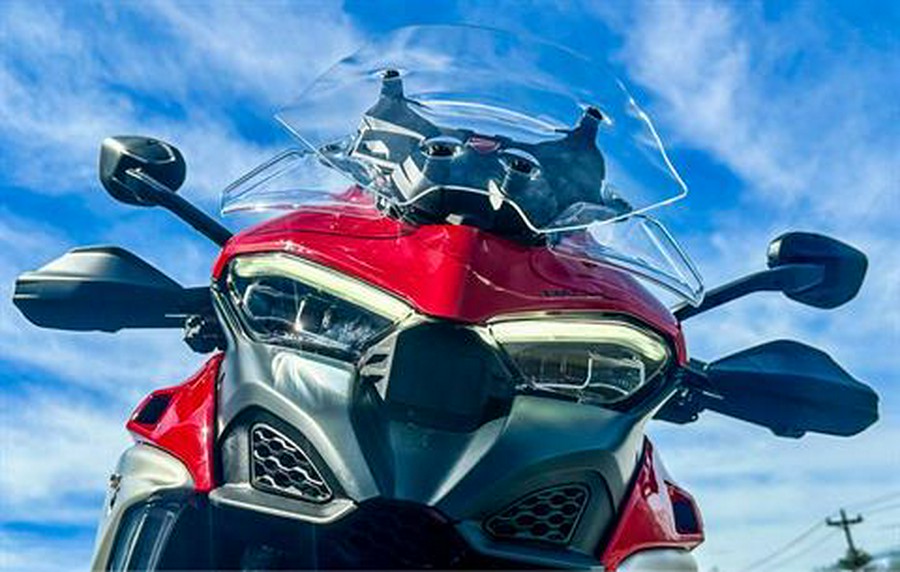 2024 Ducati Multistrada V4 Rally Adventure Travel & Radar