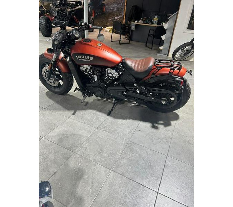 2021 Indian Motorcycle® Scout® Bobber ABS Icon Burnt Orange Metallic Smoke