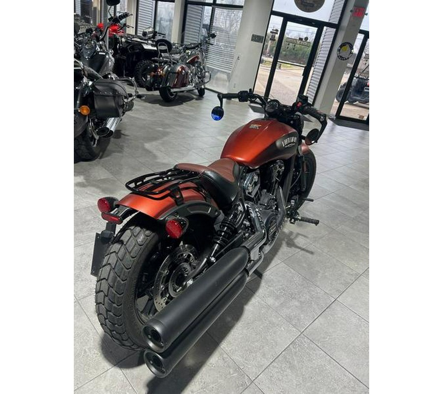 2021 Indian Motorcycle® Scout® Bobber ABS Icon Burnt Orange Metallic Smoke