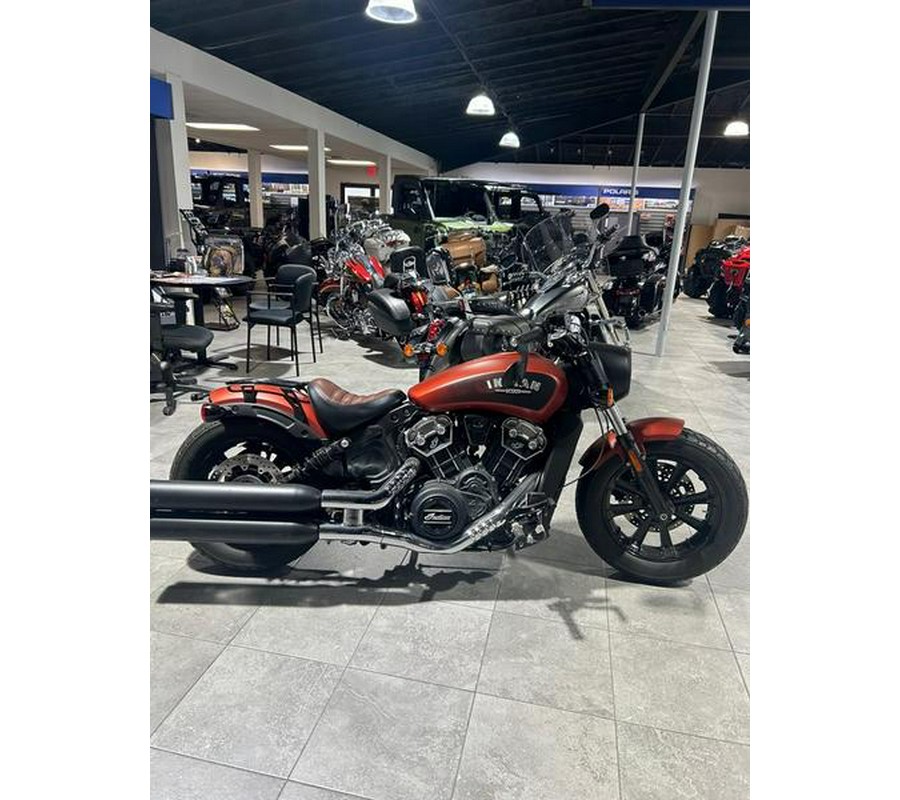 2021 Indian Motorcycle® Scout® Bobber ABS Icon Burnt Orange Metallic Smoke
