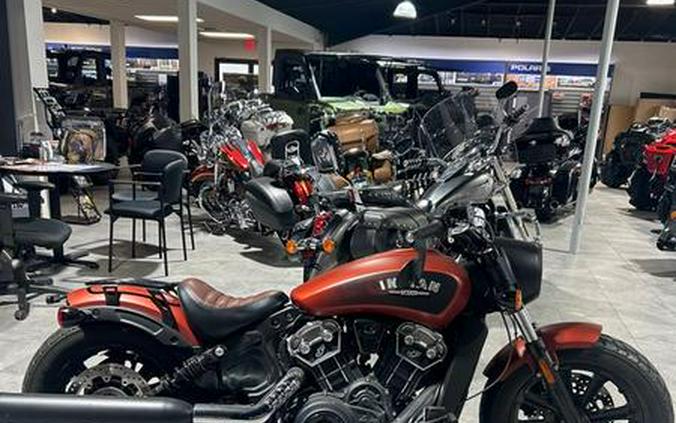 2021 Indian Motorcycle® Scout® Bobber ABS Icon Burnt Orange Metallic Smoke