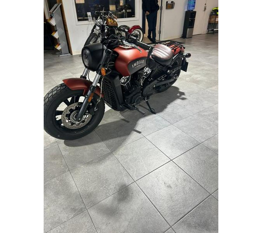 2021 Indian Motorcycle® Scout® Bobber ABS Icon Burnt Orange Metallic Smoke