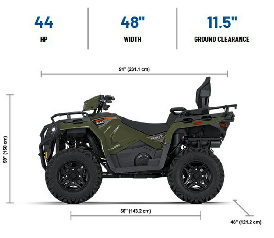 2027 Polaris SPORTSMAN TOURING 600 PREMIUM TREELINE GREEN