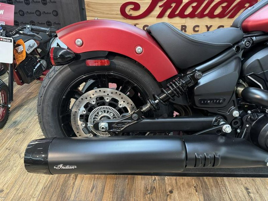 2025 Indian Motorcycle® Scout® Bobber Limited Sunset Red Smoke