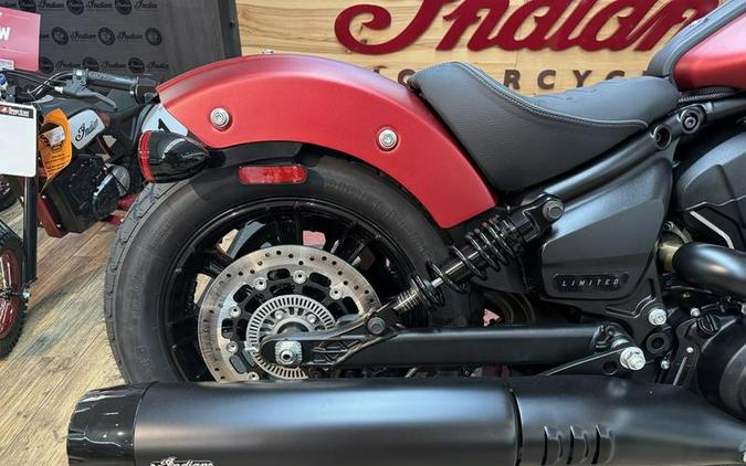 2025 Indian Motorcycle® Scout® Bobber Limited Sunset Red Smoke