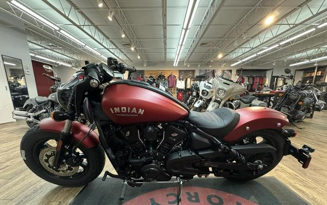 2025 Indian Motorcycle® Scout® Bobber Limited Sunset Red Smoke