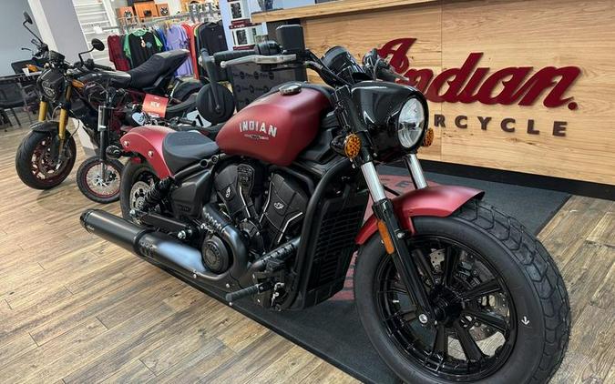 2025 Indian Motorcycle® Scout® Bobber Limited Sunset Red Smoke