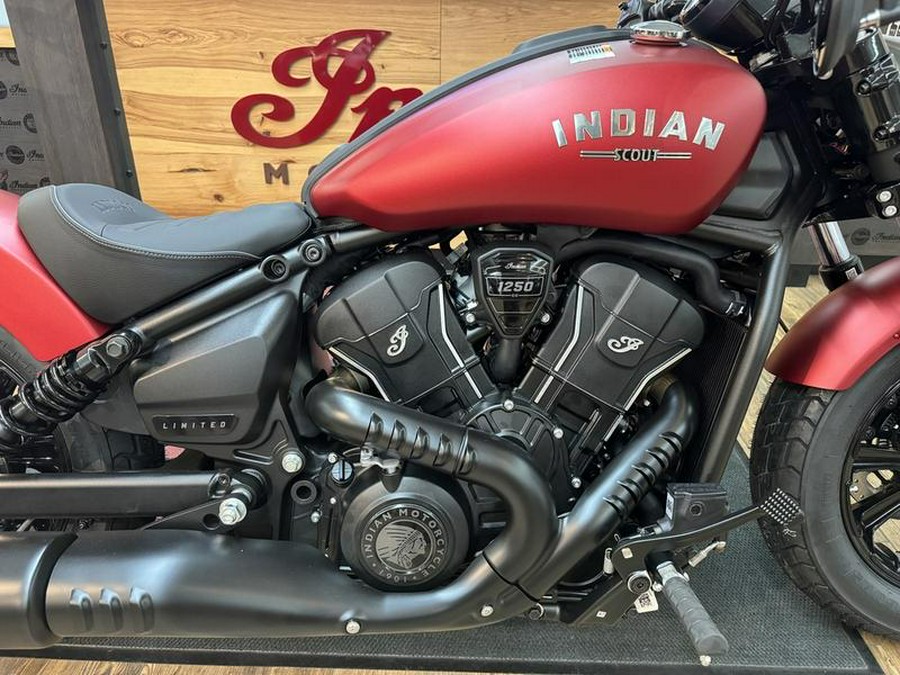 2025 Indian Motorcycle® Scout® Bobber Limited Sunset Red Smoke