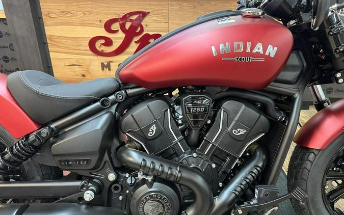 2025 Indian Motorcycle® Scout® Bobber Limited Sunset Red Smoke