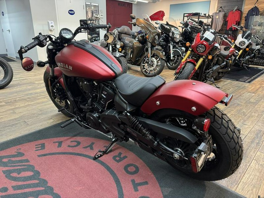 2025 Indian Motorcycle® Scout® Bobber Limited Sunset Red Smoke