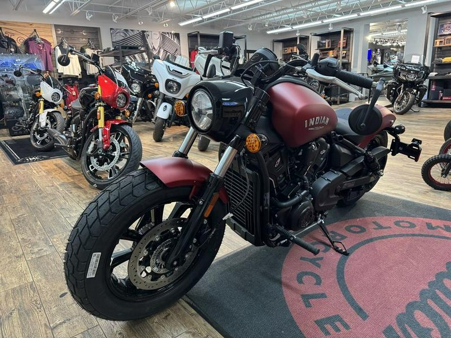 2025 Indian Motorcycle® Scout® Bobber Limited Sunset Red Smoke