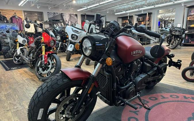 2025 Indian Motorcycle® Scout® Bobber Limited Sunset Red Smoke