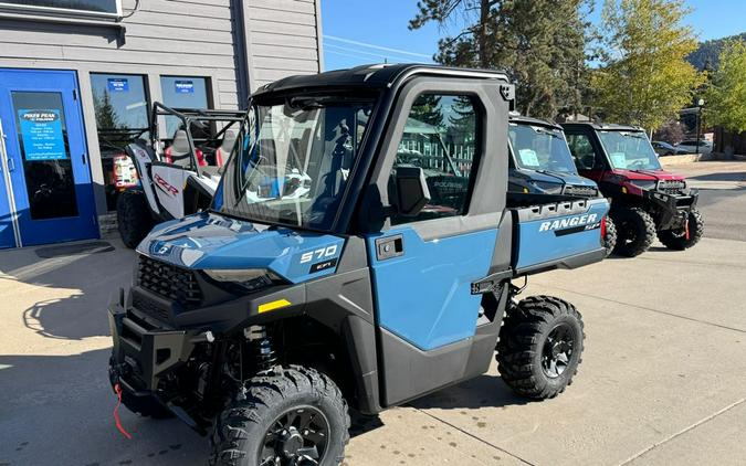 2026 Polaris RANGER SP 570 NORTHSTAR EDITION PREMIUM ZENITH BLUE with PLOW