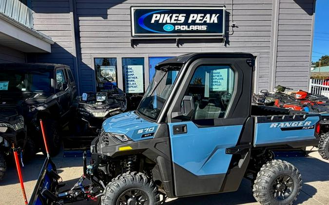 2026 Polaris RANGER SP 570 NORTHSTAR EDITION PREMIUM ZENITH BLUE with PLOW