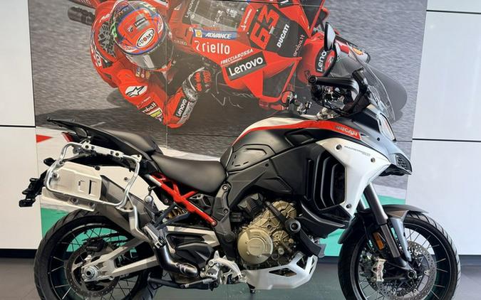 2023 Ducati Multistrada V4 Rally Brushed Aluminum & Matte Blac