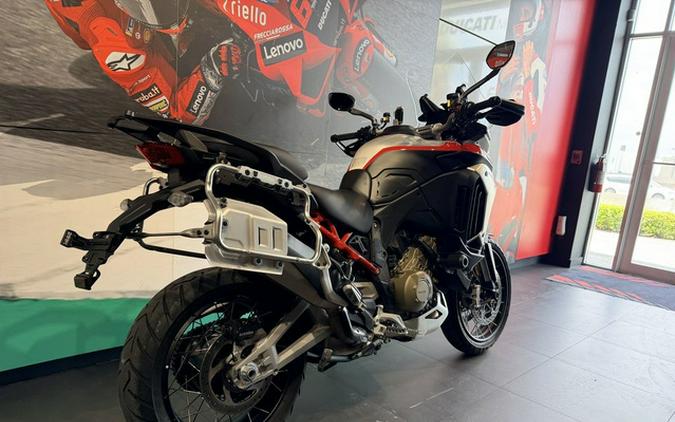 2023 Ducati Multistrada V4 Rally Brushed Aluminum & Matte Blac