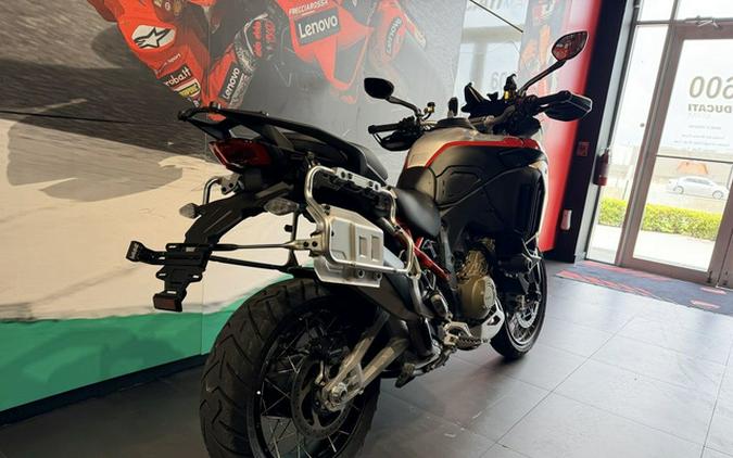 2023 Ducati Multistrada V4 Rally Brushed Aluminum & Matte Blac