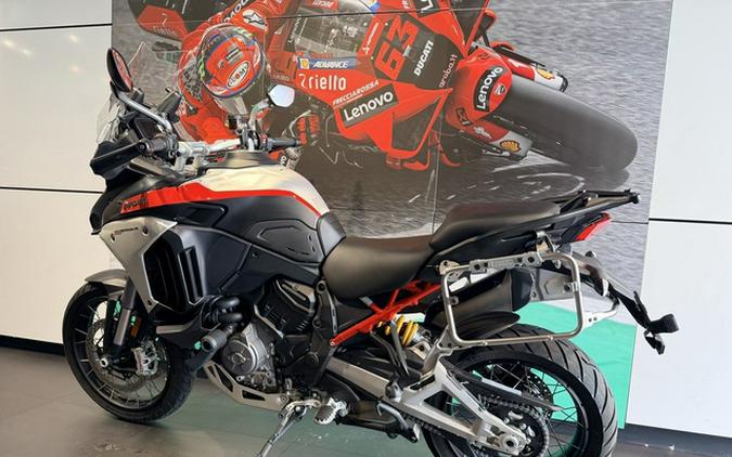 2023 Ducati Multistrada V4 Rally Brushed Aluminum & Matte Blac