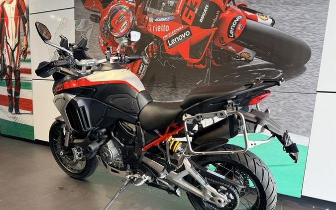 2023 Ducati Multistrada V4 Rally Brushed Aluminum & Matte Blac