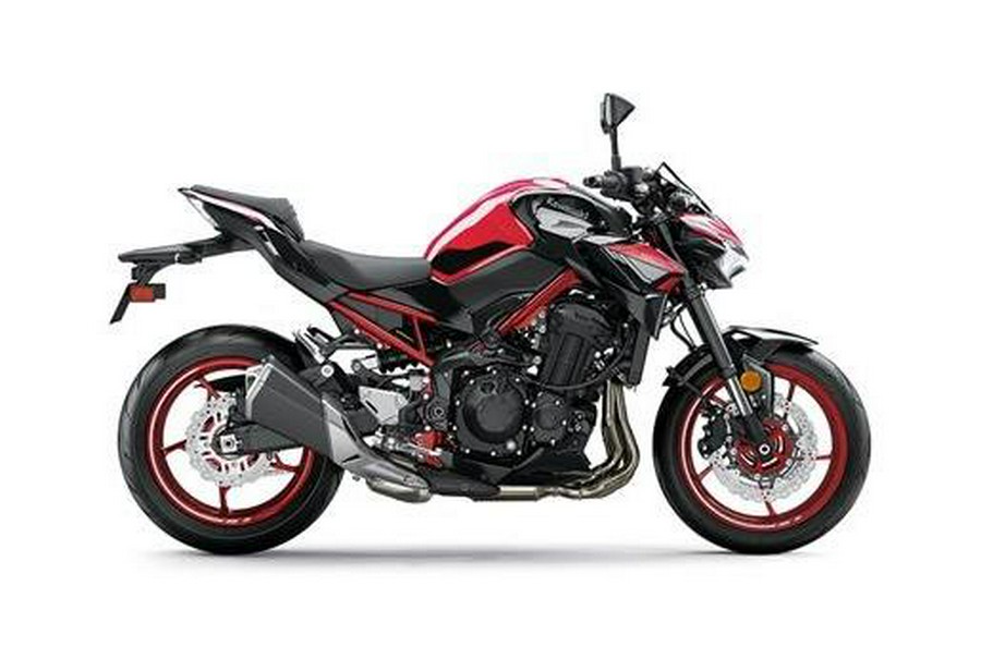 2024 Kawasaki Z900 ABS Candy Persimmon Red/Ebony