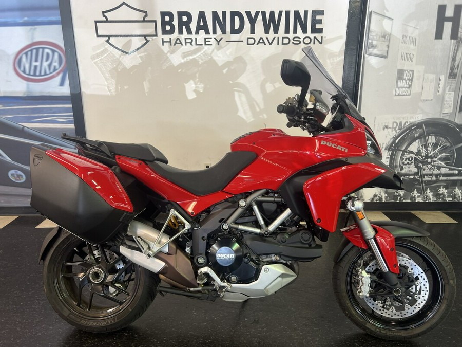 2014 Ducati Multistrada Touring Red