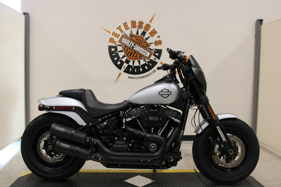 2020 HFXFBS Fat Bob® 114 Barracuda Silver Denim