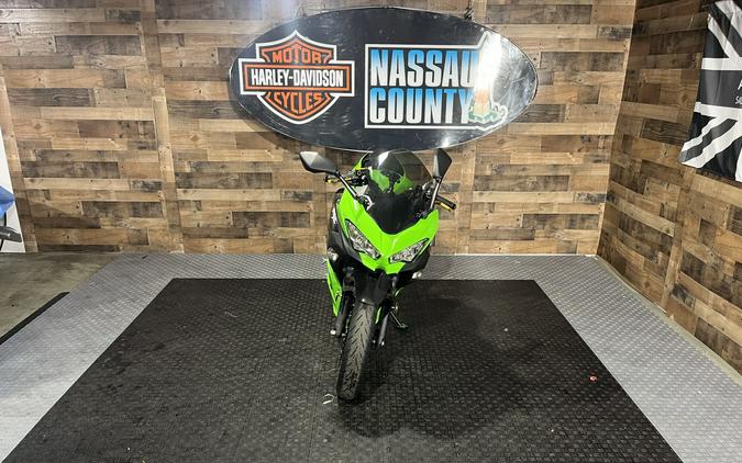 2023 Kawasaki Ninja® 400 ABS KRT Edition Lime Green/Ebony