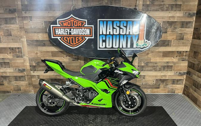 2023 Kawasaki Ninja® 400 ABS KRT Edition Lime Green/Ebony