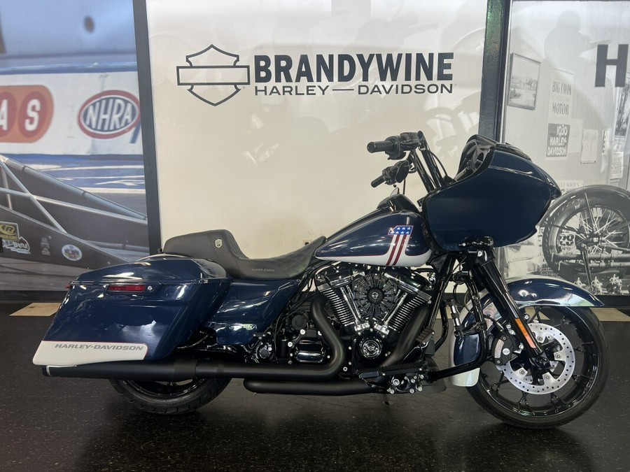 2020 Harley-Davidson Road Glide Spcl Billiard Blue/Stone Washed White FLTRXS