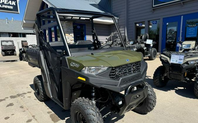2026 Polaris RANGER SP 570 SAGE GREEN with PLOW