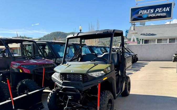 2026 Polaris RANGER SP 570 SAGE GREEN with PLOW