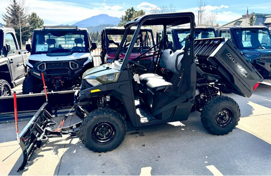 2026 Polaris RANGER SP 570 SAGE GREEN with PLOW
