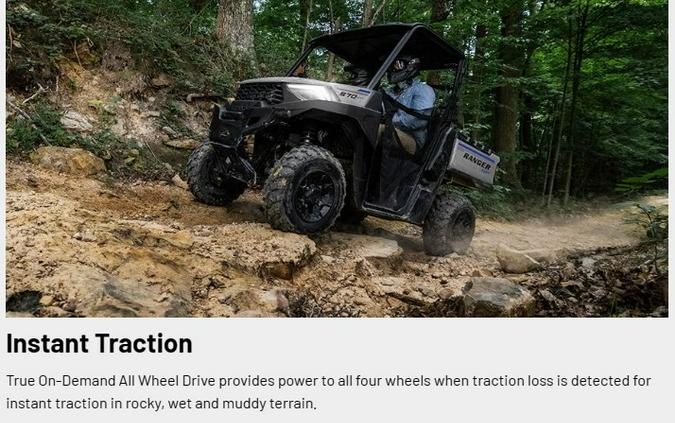 2026 Polaris RANGER SP 570 SAGE GREEN with PLOW