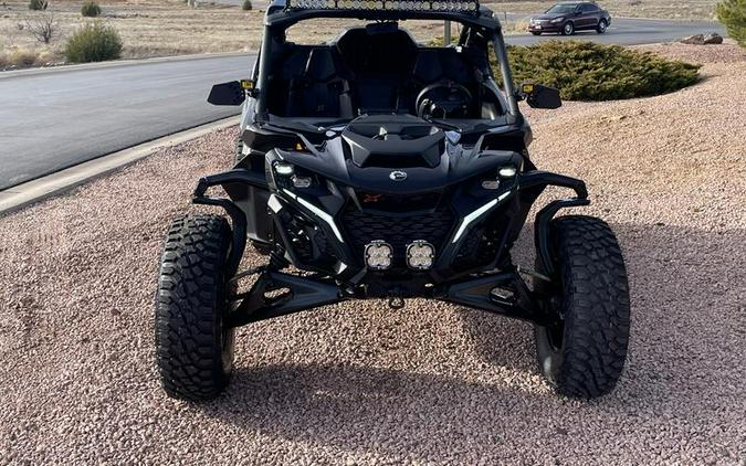 2026 Can-Am® Maverick R X RS with Smart-Shox Triple Black
