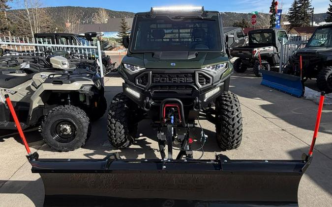 2026 Polaris RANGER XD 1500 NORTHSTAR MOUNTAINEER EDITION TREELINE GREEN WITH PLOW