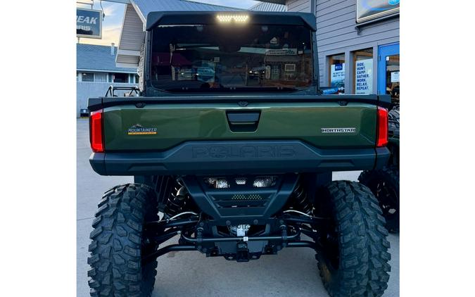 2026 Polaris RANGER XD 1500 NORTHSTAR MOUNTAINEER EDITION TREELINE GREEN WITH PLOW