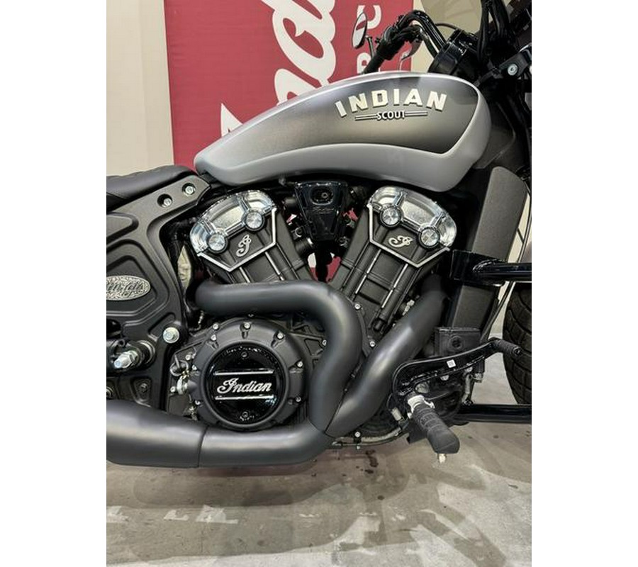 2018 Indian Motorcycle® Scout® Bobber Star Silver Smoke