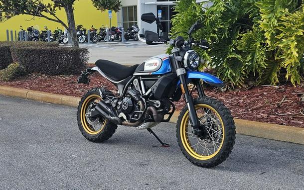 2022 DUCATI Scrambler Desert Sled Sparking Blue