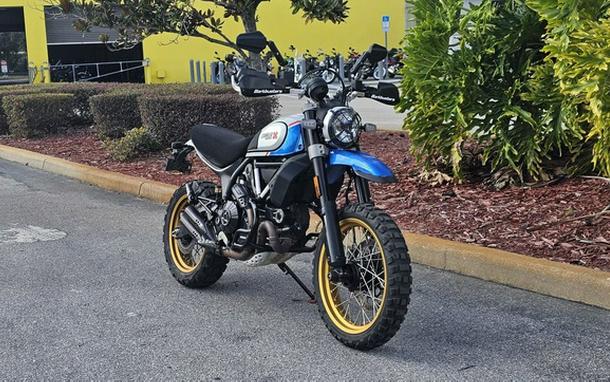 2022 DUCATI Scrambler Desert Sled Sparking Blue
