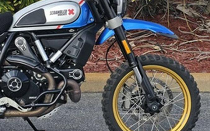 2022 DUCATI Scrambler Desert Sled Sparking Blue